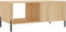 vidaXL - Salontafel - 90x50x40 - cm - bewerkt - hout - sonoma - eikenkleurig