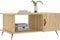 vidaXL - Salontafel - 90x50x40 - cm - bewerkt - hout - sonoma - eikenkleurig