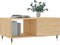 vidaXL - Salontafel - 90x50x40 - cm - bewerkt - hout - sonoma - eikenkleurig