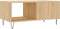 vidaXL - Salontafel - 90x50x40 - cm - bewerkt - hout - sonoma - eikenkleurig