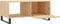 vidaXL - Salontafel - 90x50x40 - cm - bewerkt - hout - sonoma - eikenkleurig