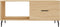 vidaXL - Salontafel - 90x50x40 - cm - bewerkt - hout - sonoma - eikenkleurig