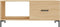 vidaXL - Salontafel - 90x50x40 - cm - bewerkt - hout - sonoma - eikenkleurig