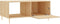 vidaXL - Salontafel - 90x50x40 - cm - bewerkt - hout - sonoma - eikenkleurig