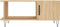 vidaXL - Salontafel - 90x50x40 - cm - bewerkt - hout - sonoma - eikenkleurig