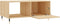 vidaXL - Salontafel - 90x50x40 - cm - bewerkt - hout - sonoma - eikenkleurig