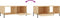 vidaXL - Salontafel - 90x50x40 - cm - bewerkt - hout - sonoma - eikenkleurig
