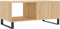 vidaXL - Salontafel - 90x50x40 - cm - bewerkt - hout - sonoma - eikenkleurig