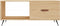 vidaXL - Salontafel - 90x50x40 - cm - bewerkt - hout - sonoma - eikenkleurig