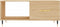 vidaXL - Salontafel - 90x50x40 - cm - bewerkt - hout - sonoma - eikenkleurig