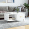 vidaXL - Salontafel - 90x50x40 - cm - bewerkt - hout - wit