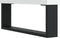 vidaXL - Salontafel - 90x50x40 - cm - bewerkt - hout - wit