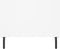 vidaXL - Salontafel - 90x50x40 - cm - bewerkt - hout - wit