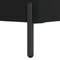 vidaXL - Salontafel - 90x50x40 - cm - bewerkt - hout - zwart