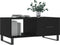 vidaXL - Salontafel - 90x50x40 - cm - bewerkt - hout - zwart