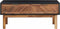 vidaXL - Salontafel - 90x50x40 - cm - massief - acaciahout - en - MDF