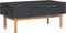 vidaXL - Salontafel - 90x50x40 - cm - massief - acaciahout - en - MDF