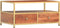vidaXL - Salontafel - 90x50x40 - cm - massief - acaciahout