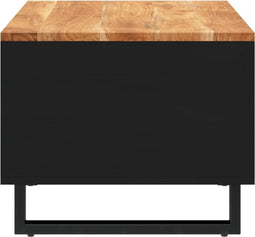 vidaXL - Salontafel - 90x50x40 - cm - massief - acaciahout
