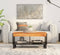 vidaXL - Salontafel - 90x50x40 - cm - massief - acaciahout