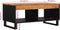 vidaXL - Salontafel - 90x50x40 - cm - massief - acaciahout