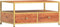 vidaXL - Salontafel - 90x50x40 - cm - massief - acaciahout