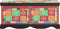 vidaXL - Salontafel - 90x50x40 - cm - massief - mangohout - meerkleurig