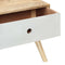 vidaXL - Salontafel - 90x50x40 - cm - massief - mangohout