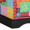 vidaXL - Salontafel - 90x50x40 - cm - massief - mangohout - meerkleurig