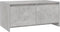 vidaXL - Salontafel - 90x50x41,5 - cm - bewerkt - hout - betongrijs