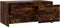 vidaXL - Salontafel - 90x50x41,5 - cm - bewerkt - hout - gerookt - eikenkleurig