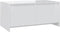 vidaXL - Salontafel - 90x50x41,5 - cm - bewerkt - hout - hoogglans - wit