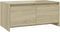 vidaXL - Salontafel - 90x50x41,5 - cm - bewerkt - hout - sonoma - eikenkleurig