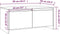 vidaXL - Salontafel - 90x50x41,5 - cm - bewerkt - hout - wit