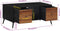 vidaXL - Salontafel - 90x50x41 - cm - massief - gerecycled - teakhout