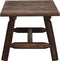 vidaXL - Salontafel - 90x50x41 - cm - massief - vurenhout