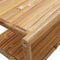 vidaXL - Salontafel - 90x50x45 - cm - bamboe