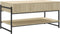 vidaXL - Salontafel - 90x50x45 - cm - bewerkt - hout - sonoma - eikenkleurig