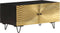 vidaXL - Salontafel - 90x50x45 - cm - massief - mangohout