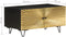 vidaXL - Salontafel - 90x50x45 - cm - massief - mangohout