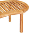 vidaXL - Salontafel - 90x50x45 - cm - massief - teakhout