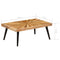 vidaXL - Salontafel - 90x55x36 - cm - massief - mangohout