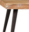 vidaXL - Salontafel - 90x55x36 - cm - massief - mangohout