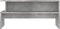 vidaXL - Salontafel - 90x55x42,5 - cm - bewerkt - hout - betongrijs