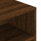 vidaXL - Salontafel - 90x55x42,5 - cm - bewerkt - hout - bruin - eikenkleur