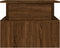vidaXL - Salontafel - 90x55x42,5 - cm - bewerkt - hout - bruin - eikenkleur