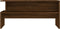 vidaXL - Salontafel - 90x55x42,5 - cm - bewerkt - hout - bruin - eikenkleur