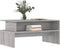 vidaXL - Salontafel - 90x55x42,5 - cm - bewerkt - hout - grijs - sonoma - eikenkleur