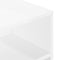 vidaXL - Salontafel - 90x55x42,5 - cm - bewerkt - hout - hoogglans - wit