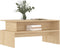 vidaXL - Salontafel - 90x55x42,5 - cm - bewerkt - hout - sonoma - eikenkleurig